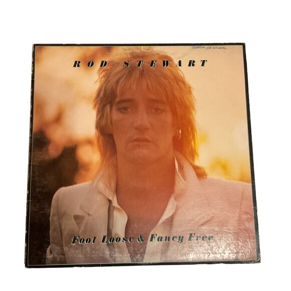 ROD STEWART FOOT LOOSE AND FANCY FREE RECORD 1977 W/ BOOKLET TESTED NO SKIPS - Picture 2 of 5